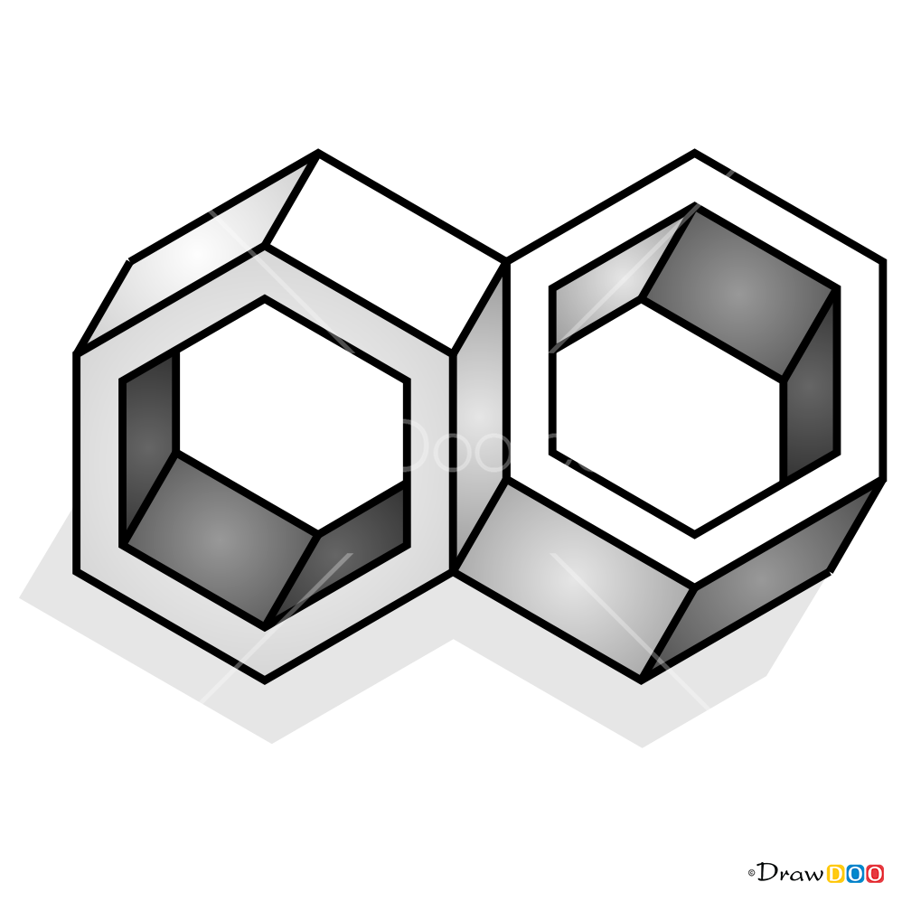 how-to-draw-inseparable-illusion-3d-objects